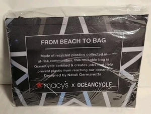 Bolso de Mano Macy's x OceanCycle Reutilizable Embalable Reciclado por Natali Germanotta - Imagen 1 de 10