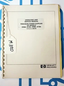Keysight/HP/Agilent 6104A/6114A/6105A/6115A Operating and Service Manual - Picture 1 of 3