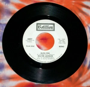 WALTER JACKSON Bless You (Mono/Stereo) COTILLION RECORDS 1970 Soul WLP VG++ - Picture 1 of 2