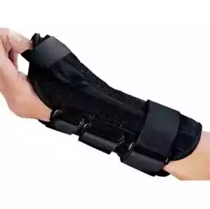 ProCare® ComfortFORM® Wrist w/Abducted Thumb, Black, Medium, Left New - Picture 1 of 1