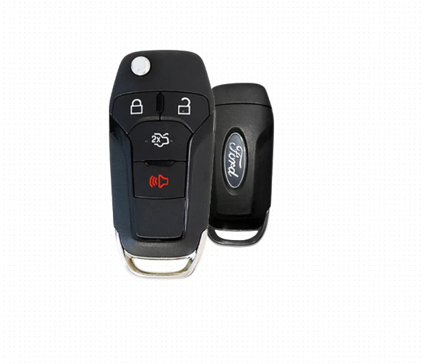OEM FORD 4 BUTTON REMOTE FLIP KEY FOB FOR 2013-2016 FORD FUSION 164-R7986 - Image 1 of 1