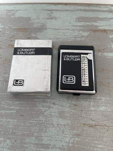 Vintage Werbe Werbung Lambert & Butler kleiner Telefon Index um 1970  - Bild 1 von 10