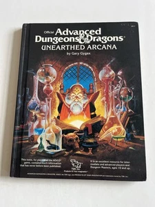 Advanced Dungeons and Dragons Unearthed Arcana TSR 1985 - Picture 1 of 12