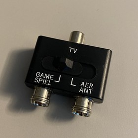 RF TV Switch Splitter Aerial Antenna for NES SNES N64 Nintendo 64 Master system