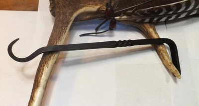 hand forged plant hanger - Image 1 of 4