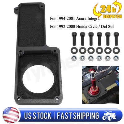 Auto to Manual Conversion Cover For 92-00 Honda Civic / Del Sol , 94-01 Integra Foto 1 de 4