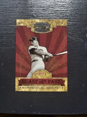 Donruss Throwback Threads Blast from the Past 2004/1500 Harmon Killebrew Salón de la fama Foto 1 de 2