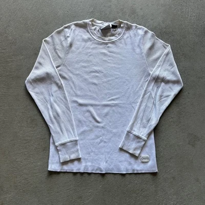 Camisa térmica de manga larga Urban Pipeline vintage talla pequeña blanca tejida gofre Foto 1 de 4