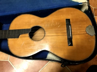 Vintage Tenor Guitar. Make and Age Unknown. - Image 1 of 4