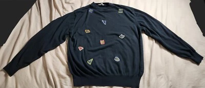 Vintage Pronto Uomo Sweater  Medium  Color Black - Image 1 of 4