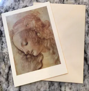 LEONARDO DA VINCI Kunst Blanko Gruß Notiz Karten mit Umschlägen - 16 Karten - Bild 1 von 3