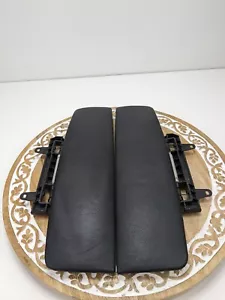 02-08 BMW E65 E66 745I 745LI 750I 750LI FRONT CENTER CONSOLE ARM REST LIDS PAIR - Picture 1 of 3