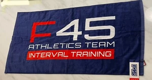 F45 Functional Training CrossFit Team Towel Blue 40”x 20" NWT - Picture 1 of 4