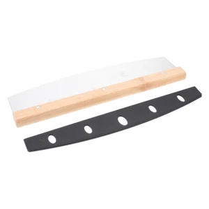 Edelstahl Pastry Cutter Pizza Schneiden Werkzeug Teig Schaber - Bild 1 von 12