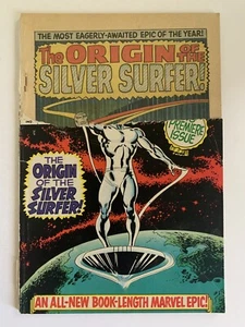 SILVER SURFER #1 1.0 FR 1968 ORIGIN OF THE SILVER SURFER MARVEL COMICS - Picture 1 of 13
