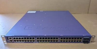 Extreme Networks X460-G2-48P-GE4 48 Port 1G PoE+ Ethernet Switch 16719 4x SFP - Image 1 of 3