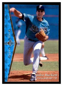 1995 SP #54 JOHN BURKETT Florida Marlins ~G2A