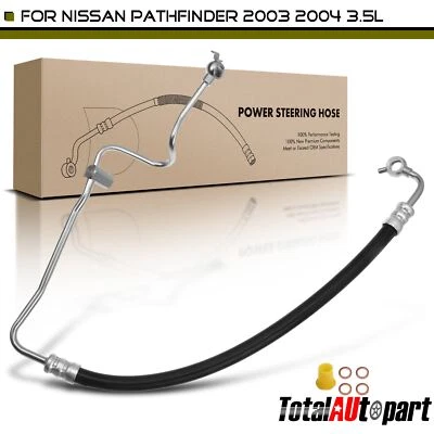 Conjunto de manguera de línea de presión de dirección asistida para Nissan Pathfinder 2003-2004 3,5 L Foto 1 de 4