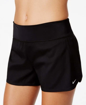 Nike Women's Active Board Shorts Swimsuit Black Size XL New - Image 1 of 4