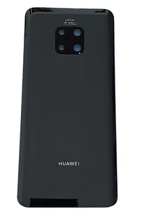 Tapa trasera de batería negra para Huawei Mate 20 pro lente de cristal de cámara con pegamento - Imagen 1 de 2