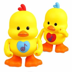 Electric Dancing Duck with Light & Music Kids Interactive Educational Toy Gift - Picture 1 of 9