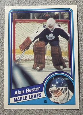 1984-85 O-Pee-Chee Allan Bester Rookie NM+ OPC Toronto Maple Leafs #297 🥅🏒🔥 - Image 1 of 2
