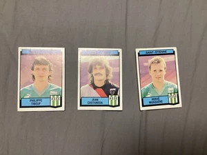 ANCIENNE IMAGE DE FOOT PANINI 88 1988 MAILLOT ASSE SAINT ÉTIENNE CASTANEDA - Imagen 1 de 2