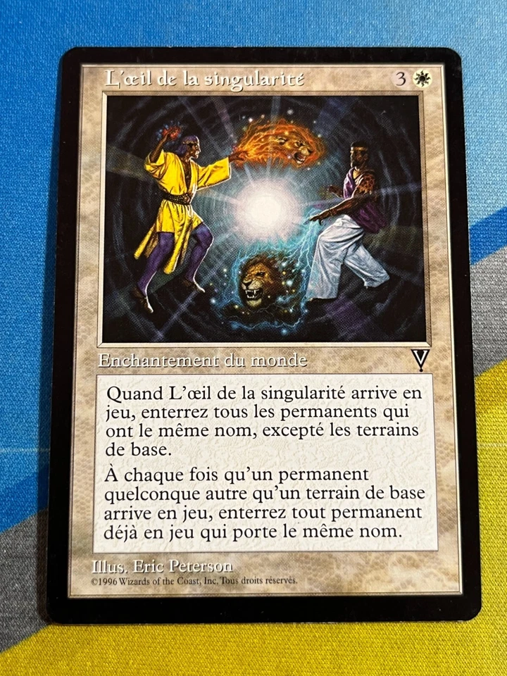 Magic the Gathering MTG Visions EYE OF SINGULARITY French - Image 1 of 1