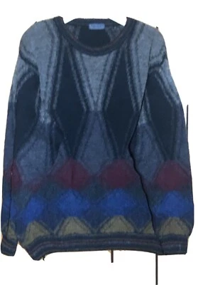Suéter Retro Biggie Cosby Coogi Grande Italia Multicolor De Colección Riscatto Para Hombres Años 90 Foto 1 de 4