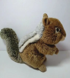 GANZ Webkinz Gold Signature Chipmunk Squirrel Retired Plush WKSS2009 No Code - Picture 1 of 12