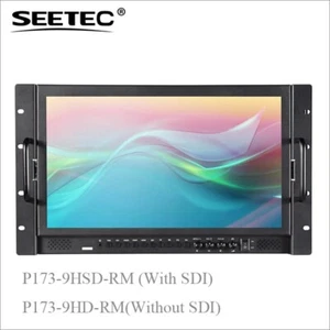 Monitor de difusión de montaje en rack SEETEC P173-9HSD-RM 17,3 pulgadas 3G-SDI HDMI 1920×1080 - Imagen 1 de 8