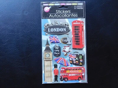 (11) Handmade Autocollantes Stickers London - NIP! - Image 1 of 4