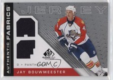 2007-08 SP Game Used Edition Authentic Fabrics Jay Bouwmeester #AF-JB