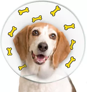 Soft Adjustable Dog Cone Recovery Collar, Comfortable & Fast Healing - Picture 1 of 8