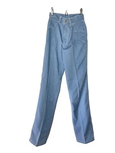 Vintage Levis Juniors blaue hochrissige gerade Beinhose XS Größe 3 neu mit Etikett - Bild 1 von 7