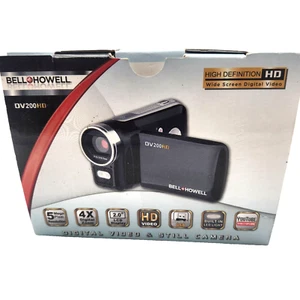 Bell & Howell DV200HD Digital Video & Still Camera PARTS ONLY Not Tested - Picture 1 of 8