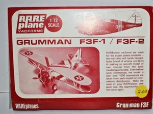 Seltenes Flugzeug Vacforms - Grumman F3F-1/F3F-2 Flugzeug Modellbausatz - Neu in OVP - Bild 1 von 2