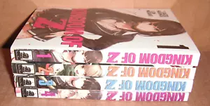 The Kingdoms of Z Vol. 1,2,3,4 Manga English! - Picture 1 of 3