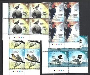 Argentina 2013 Native Birds Complete Set In Blocks of Four MNH !. Rare. - Picture 1 of 1