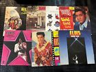 Lot of 7 Different Elvis Presley LP record Albums (NBS-F) group B
