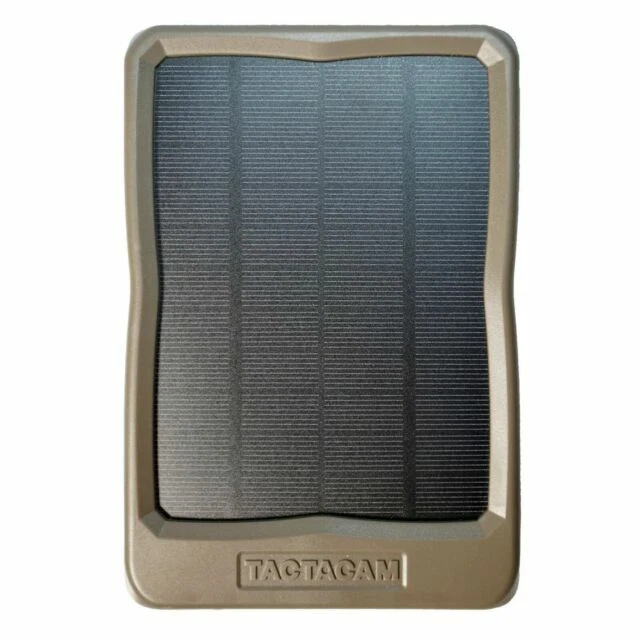 Tactacam Reveal External Solar Panel - Power Your Reveal Trail Camera with Solar