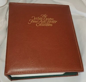 Vintage The Winn Devon Fine Art Poster Collection 5" Binder / Book Rare - Picture 1 of 24