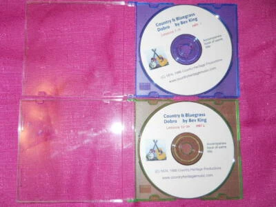 Country & Bluegrass Dobro CDs (set of 2) Accompany book of same title - Image 1 of 2