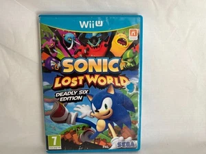 Sonic Lost World Wii U deadly six edition game - Picture 1 of 1