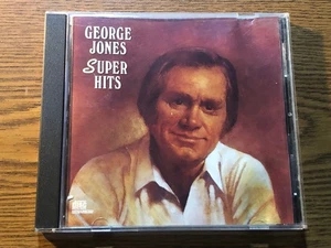 GEORGE JONES Super Hits 1987 Epic CBS CD - Picture 1 of 2