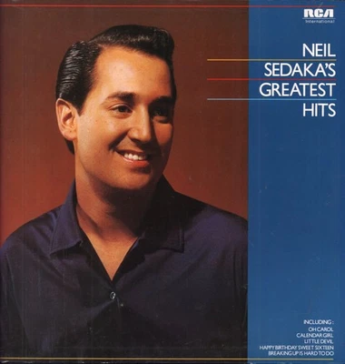 Neil Sedaka Greatest Hits LP vinyl Europe Rca NL89171 - Image 1 of 3