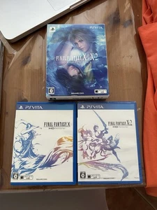 Gioco Giapponese Final Fantasy X X-2 Hd Twin Pack Sony Ps Vita Ntsc J Jap - Imagen 1 de 9