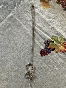 Silber Herzen Halskette Herz Liebe Freundschaft Schmuck - Bild 1 von 4