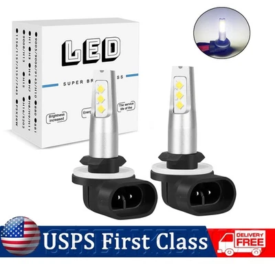 LED Fog Light Bulbs 881 6000K White for Hyundai Genesis Coupe 2010-2012 - Image 1 of 4
