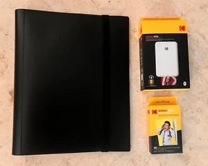 KODAK STEP Instant Photo Printer/White, Extra Pack of Paper + Album- NEW IN BOX - Picture 1 of 7